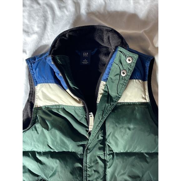 Gap Kids Puffer Vest Utility Boys Size 5 Zip Warm Snow Ski Snowboard Winter - Picture 7 of 16
